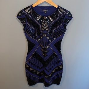Express Aztec Print Dress